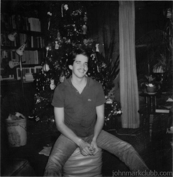 JMC 1979 - 2.JPG - Sophopmore year of college at Christmas - preparing to marry first wife Pam 1979